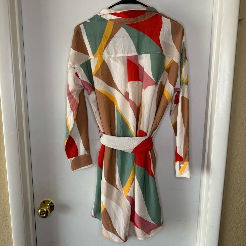 VICI Multicolored Belted Dress - Picture 7 of 7
